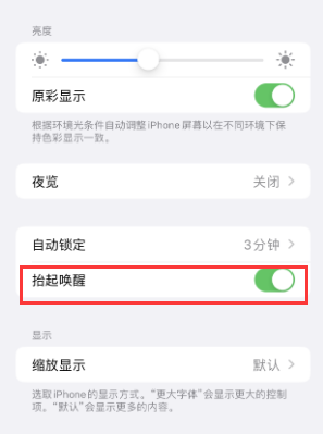 突泉苹果授权维修站分享iPhone轻点无法唤醒怎么办