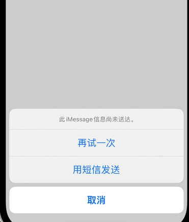 突泉apple维修iPhone上无法正常发送iMessage信息